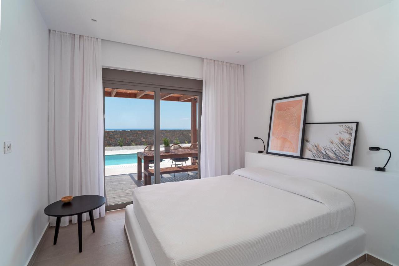 Terra D'Oro Sea View Villa With Private Pool Kiotari Extérieur photo