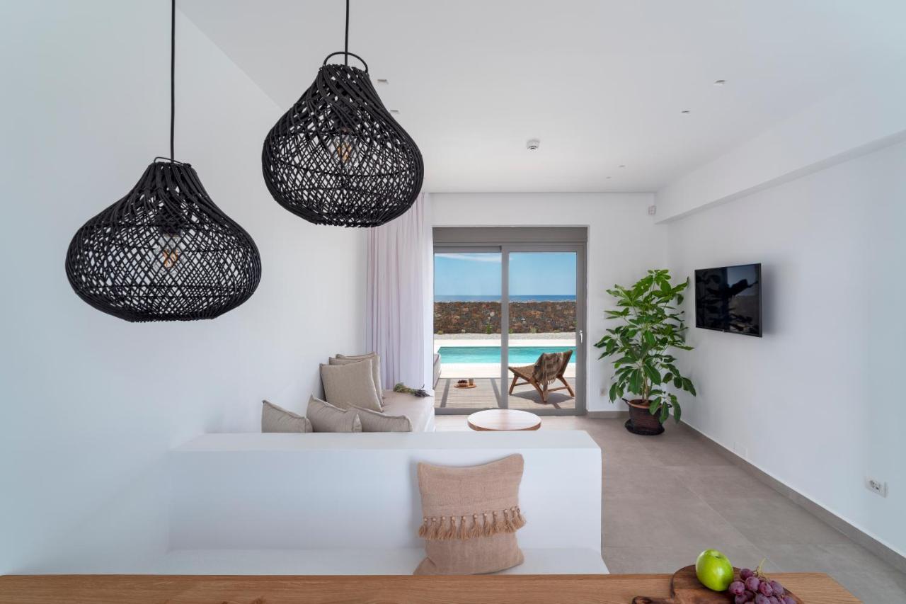 Terra D'Oro Sea View Villa With Private Pool Kiotari Extérieur photo