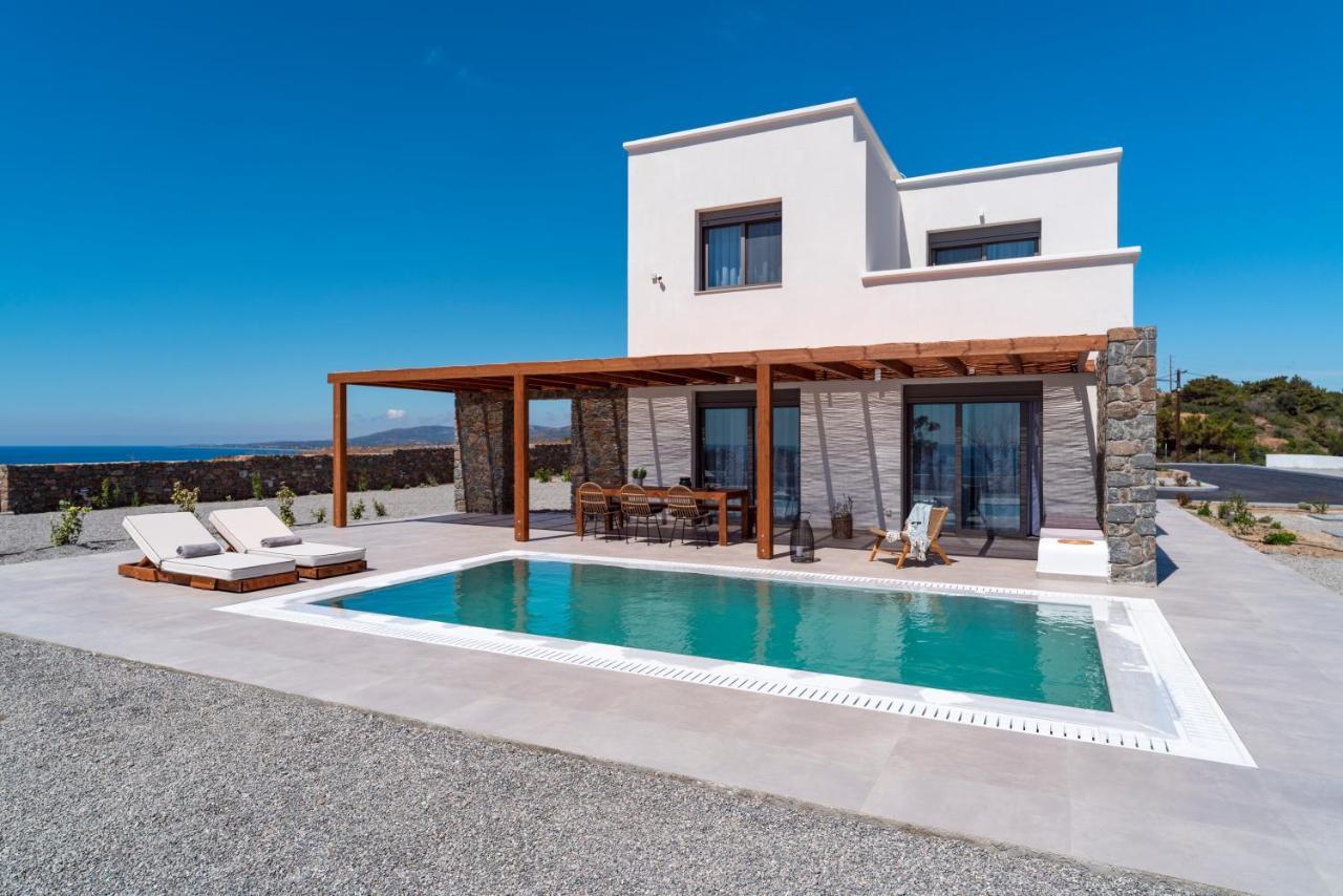 Terra D'Oro Sea View Villa With Private Pool Kiotari Chambre photo